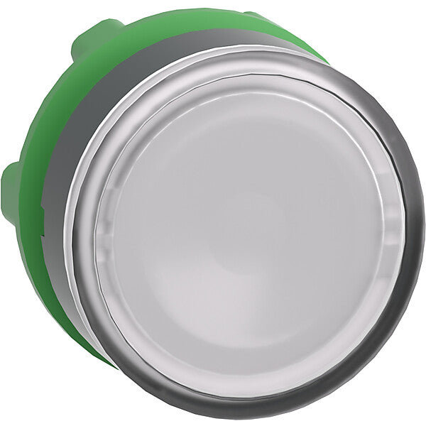 Schneider Electric Leuchtdrucktaster flach, ws,f.E-Schild ZB5AA18